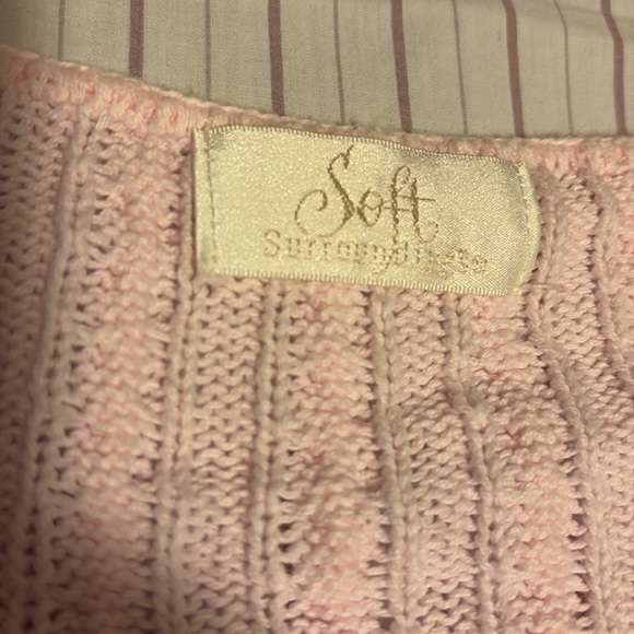 Pink cotton cottagecore sweater - Picture 5 of 10